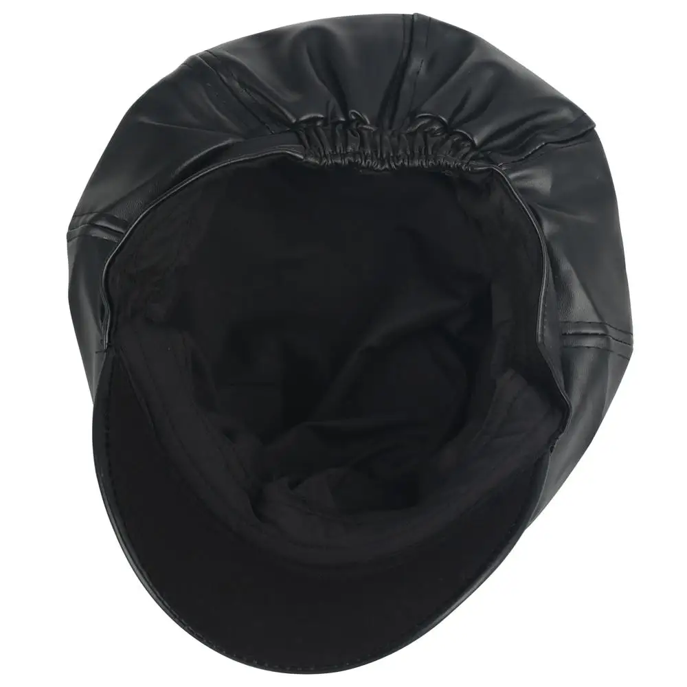 Женские Зимние береты шляпа художника берет в стиле винтаж Твердые крышки