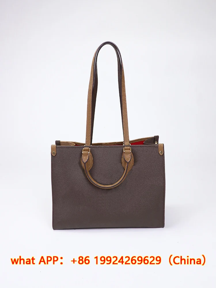 

Сумка-тоут женская из ПВХ и кожи, вместительная, 2021