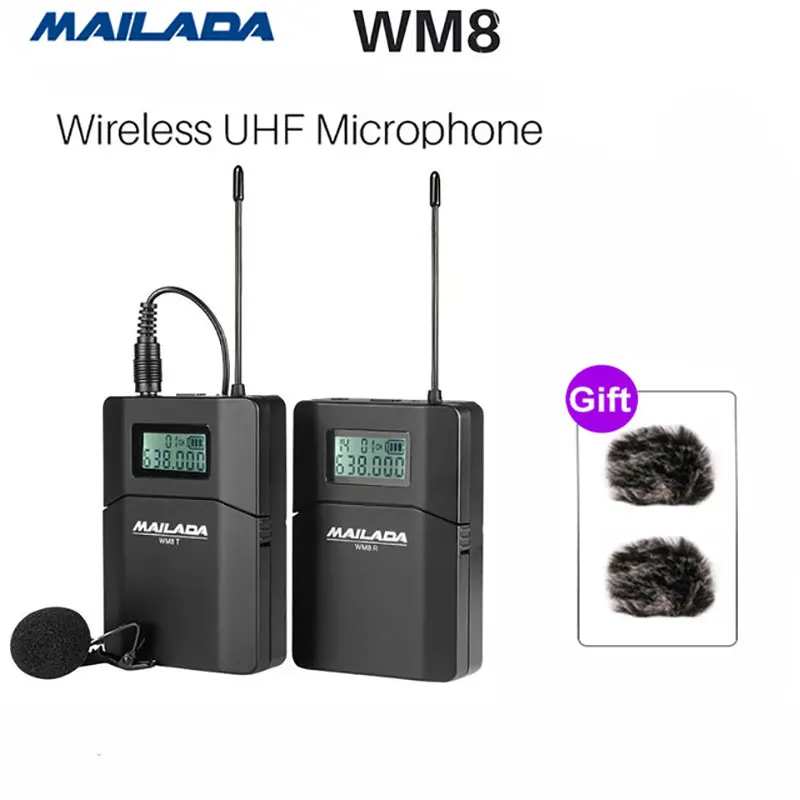Mailada Профессиональный UHF беспроводной микрофон системы мини нагрудные гарнитуры микрофон приемник передатчик для обучения лекции речи