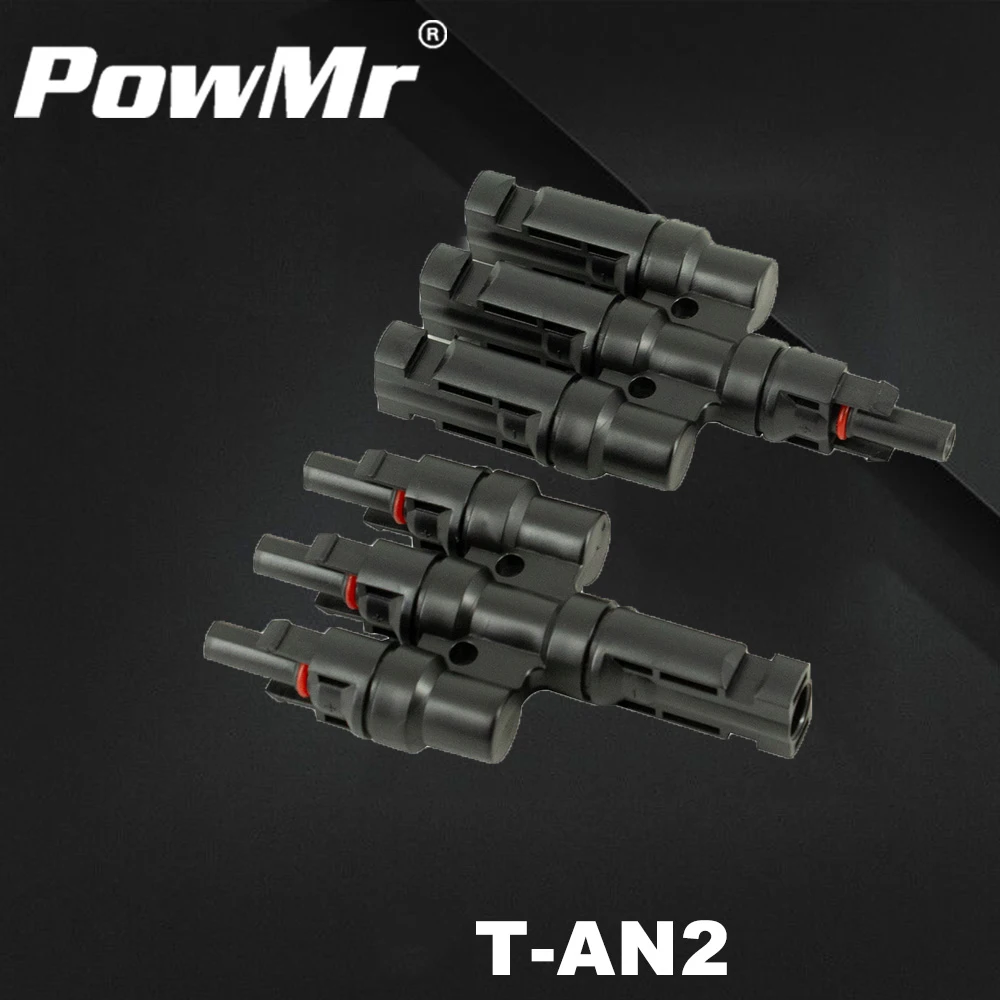 Одна пара 3Т соединитель от одного до трех комбинированных M/FM панели солнечных