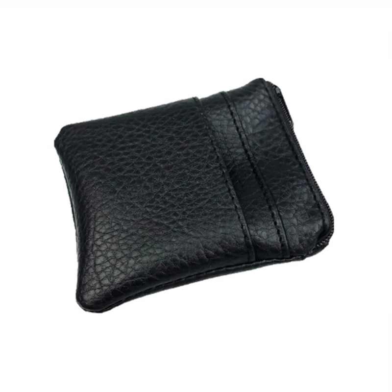 

2021 Fashion Pu Leather Cheap Coin Purse Women Men Small Mini Short Wallet Bags Change Little Key Credit Card Holder Business