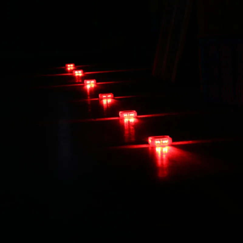 Светодиодный аварийный автомобильный светильник s дороги диск маяк красный