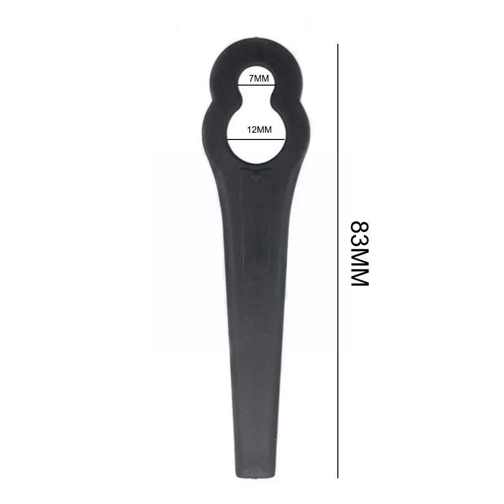 

1Pcs Plastic Blade Cutter Replace For Cordless Grass Tools Garden Plastic Strimmer Mower Lawn Crop Cutters Garden Trimmer S8Q8