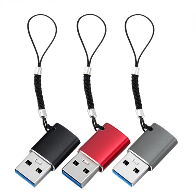 USB C Female to USB Male Adapter,Type A Charger Cable Power Adapter for iPhone 11 12 13 Pro Max,Airpods iPad Air 4 Mini 6