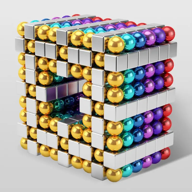 

Buck Magnetic Ball New Neodymium Metal Velcro DIY Magnet Magnetic Ball Building Block 5mm Toy