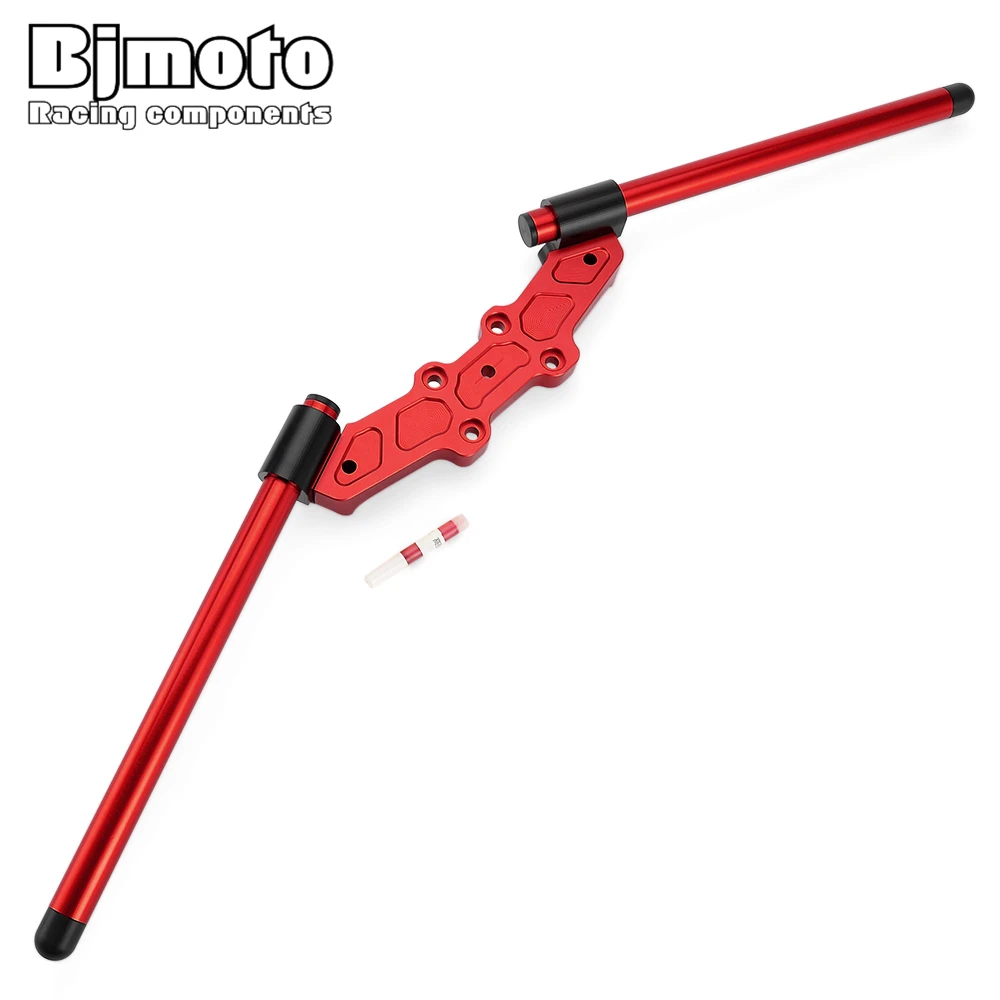 Мотоциклетный зажим на регулируемые Рули ручка с адаптером Bjmoto для DUCATI Monster 1100 1100S