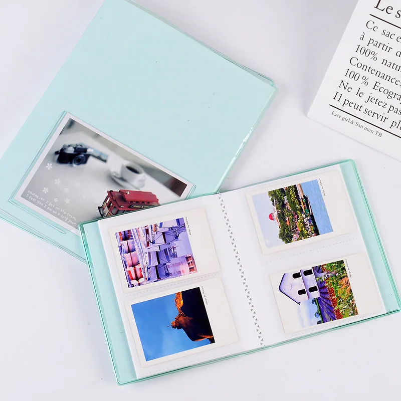 Корейский 64 Карманный 3 дюймовый Ретро фотоальбом для Fujifilm Instax Films Album Mini 9 8 7s 90 70 25