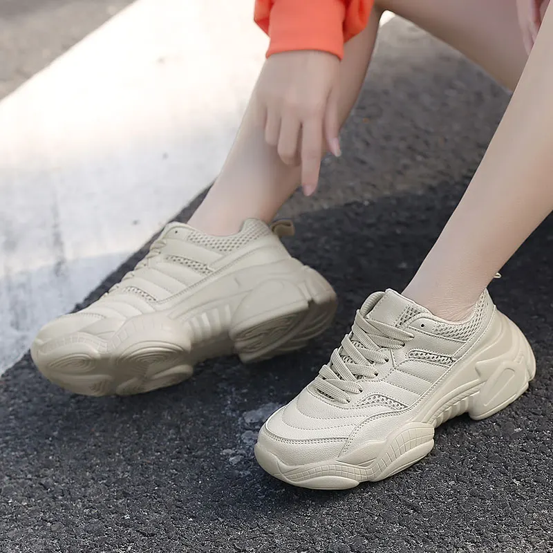 Bomlight/Новинка Повседневная обувь женские кроссовки в Корейском стиле женская