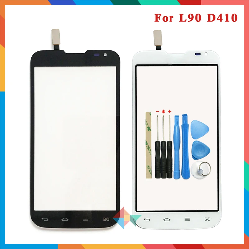 Высококачественный сенсорный экран 4 7 дюйма для LG L90 D415 D405 D410 дигитайзер Переднее