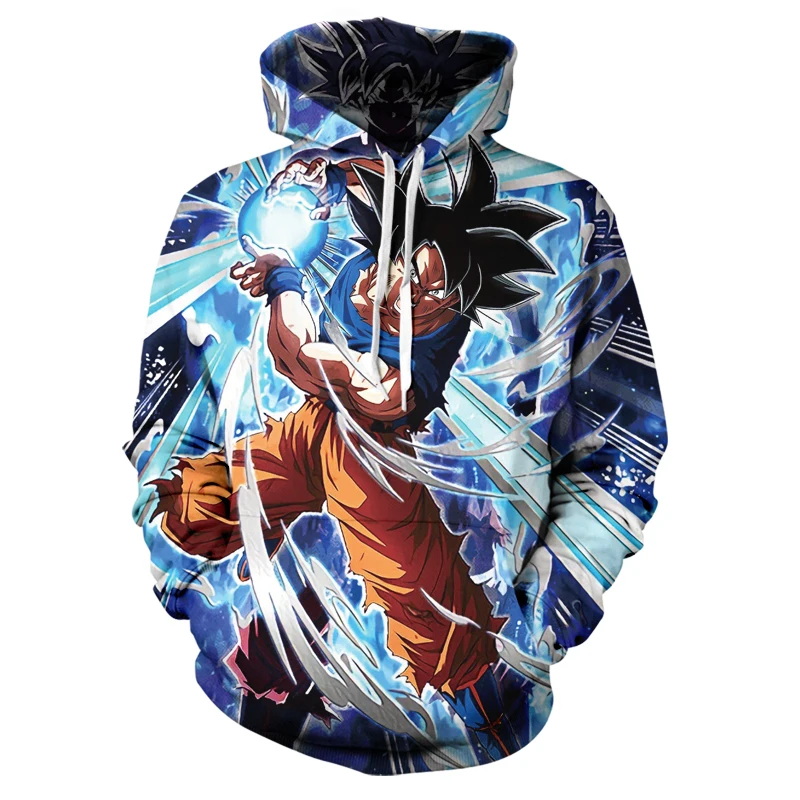 

Spring and Autumn Cartoon Men's and Women's Hoodie Japanese Anime Printed Sweatshirt Street Boys and Girls Hippie Pullovers