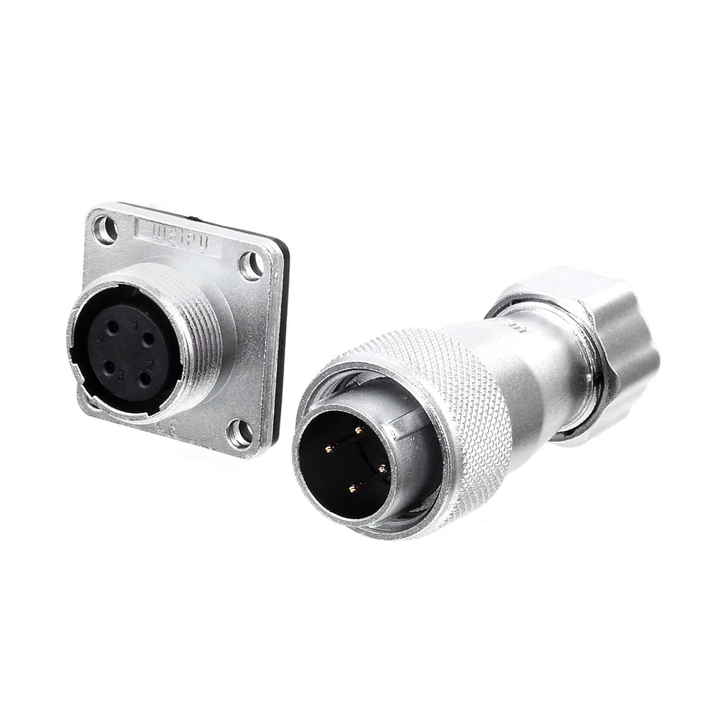 WS16 TP + Z 2 3 4 5 7 9 10 Pin водонепроницаемый авиационный соединитель DC AC 400V 500V 5A 10A