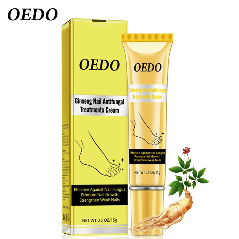 Крем для лечения Ногтей от грибков женьшеня OEDO отбеливание ногтей и ног удаление