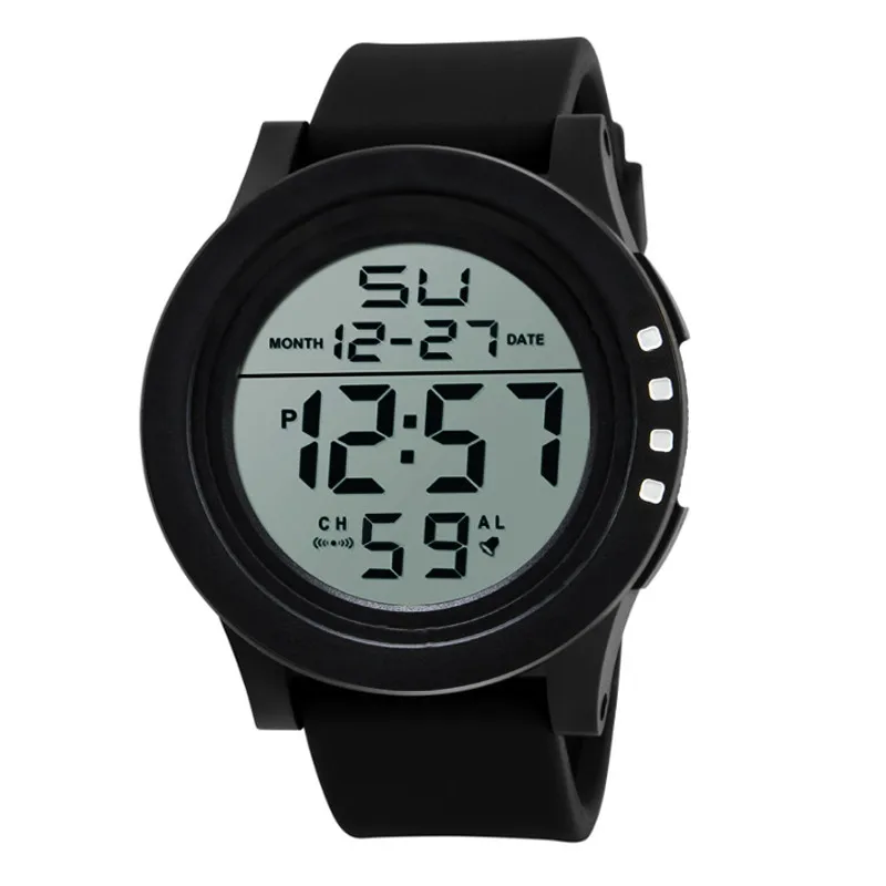 

LED Waterproof Digital Quartz Fashion Watch Military Sport Men's