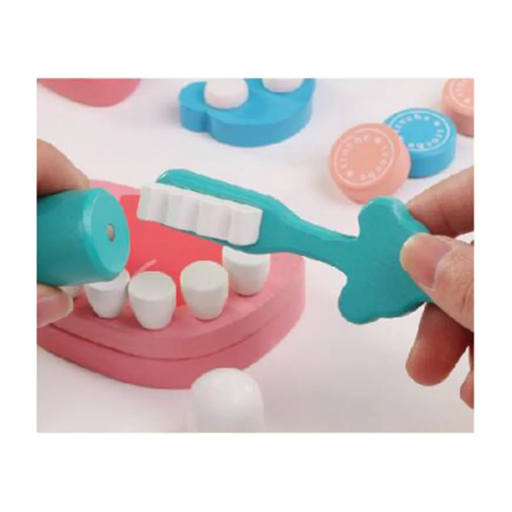 

COMPUDA Medical Kit Doctor Nurse Dentist Pretend Roles Play Toy Set Kids Game Gift