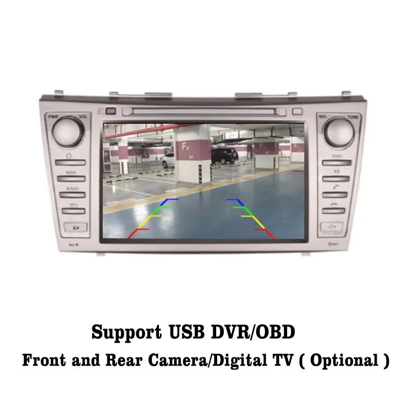 Liislee Android 7 1 2G RAM для Toyota Camry 2007-2011 Автомобильный Радио Аудио Видео Мультимедиа DVD