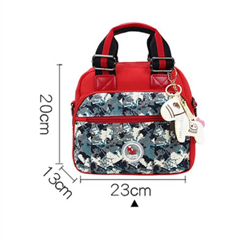 

2019 New Nylon Diaper Bag Quality Fashion Girl Women Handbag Baggage Single Shoulder Bags For Baby Maternity With Horse Ornament