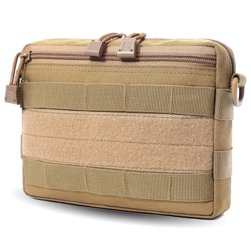 Тактическая Сумка Molle EDC, Военный Инструмент, поясная сумка на молнии, поясная сумка, аксессуар, прочный поясной чехол, многофункциональная сумка