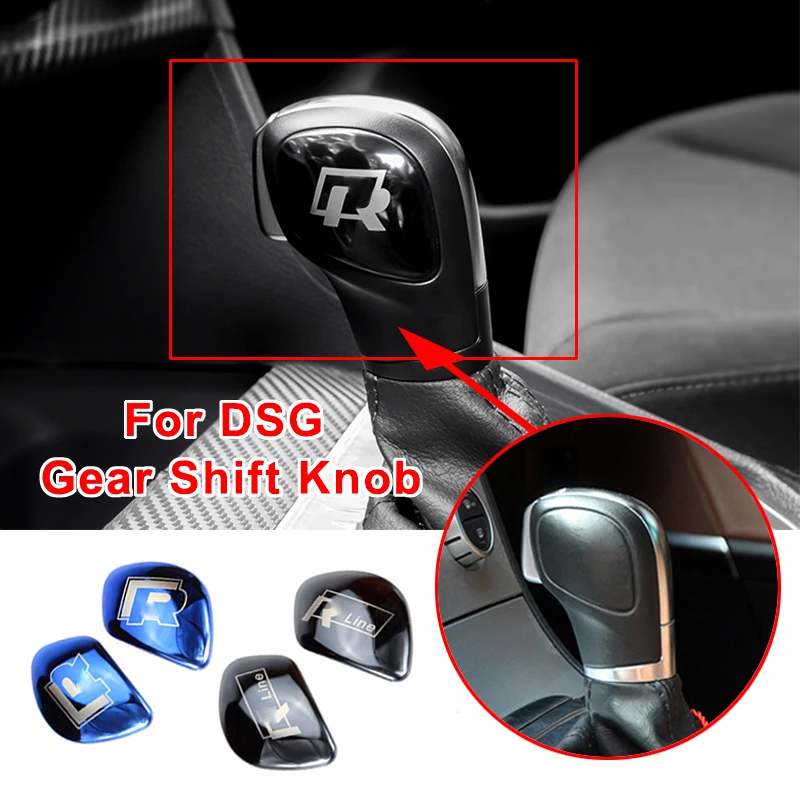 

Наклейка для внутренней отделки автомобиля для VW Golf 5 6 7 MK6 MK7 R GTI Passat B6 B7 B8 CC R20 Tiguan Jetta Polo DSG крышка рычага переключения передач