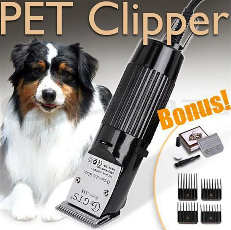 

Машинка для стрижки волос 1 шт. GTS 888 машинка для стрижки домашних животных/Электрическое животное клипер для волос/Машинки для стрижки собак...