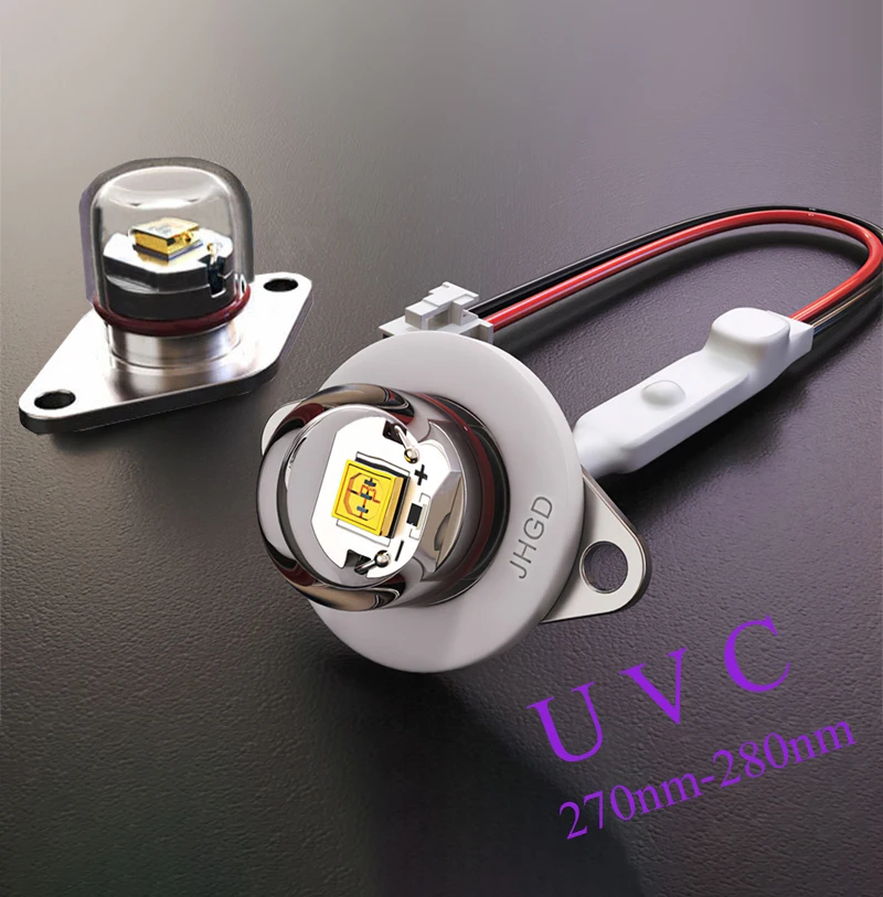 

DC 24V LED Deep Ultraviolet Lamps UVC 270nm 275nm 280nm Sterilization Module For Air Humidifier Disinfection Pet Water Dispenser