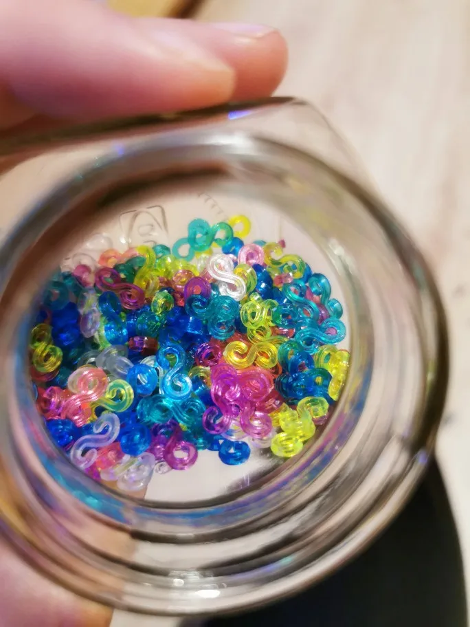 240 шт. Детские разноцветные резинки для ткацкого станка изготовления браслетов