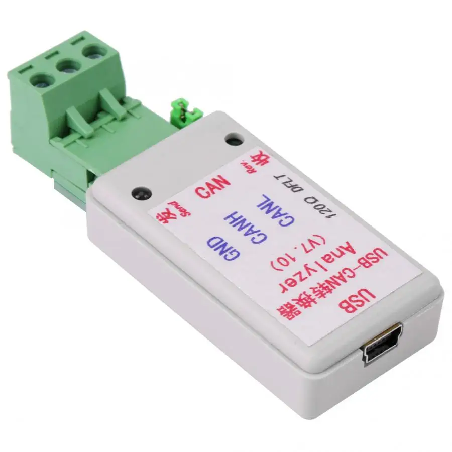 Регулируемый адаптер питания с USB на CAN-шину кабелем поддержка XP/WIN7/WIN8 |