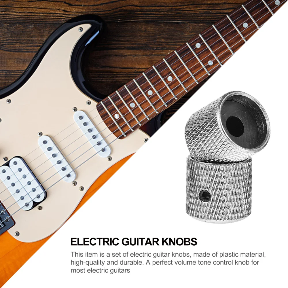 

12pcs Tone Control Knob Instrument Accessories Audio Knob for Electric Guitar