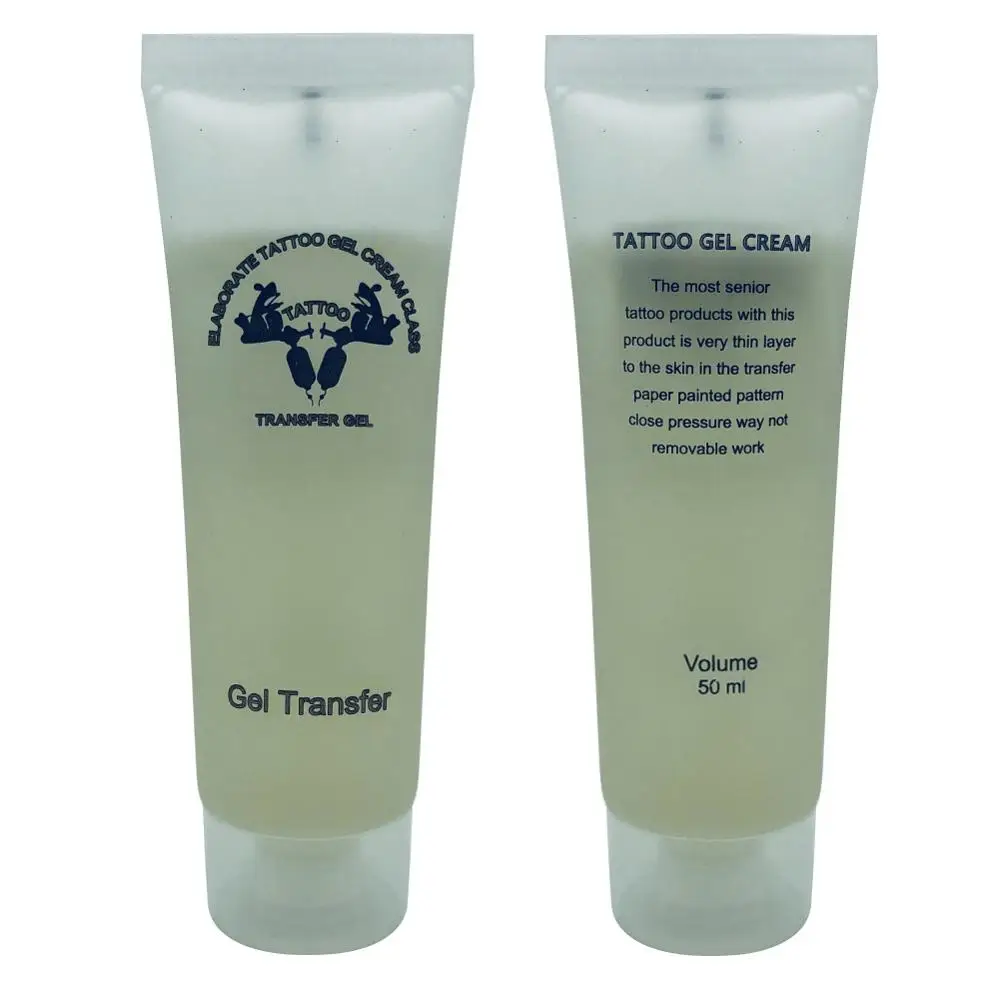Для переводной бумажной машины дополнительный продукт тату-гель 50 мл крем для
