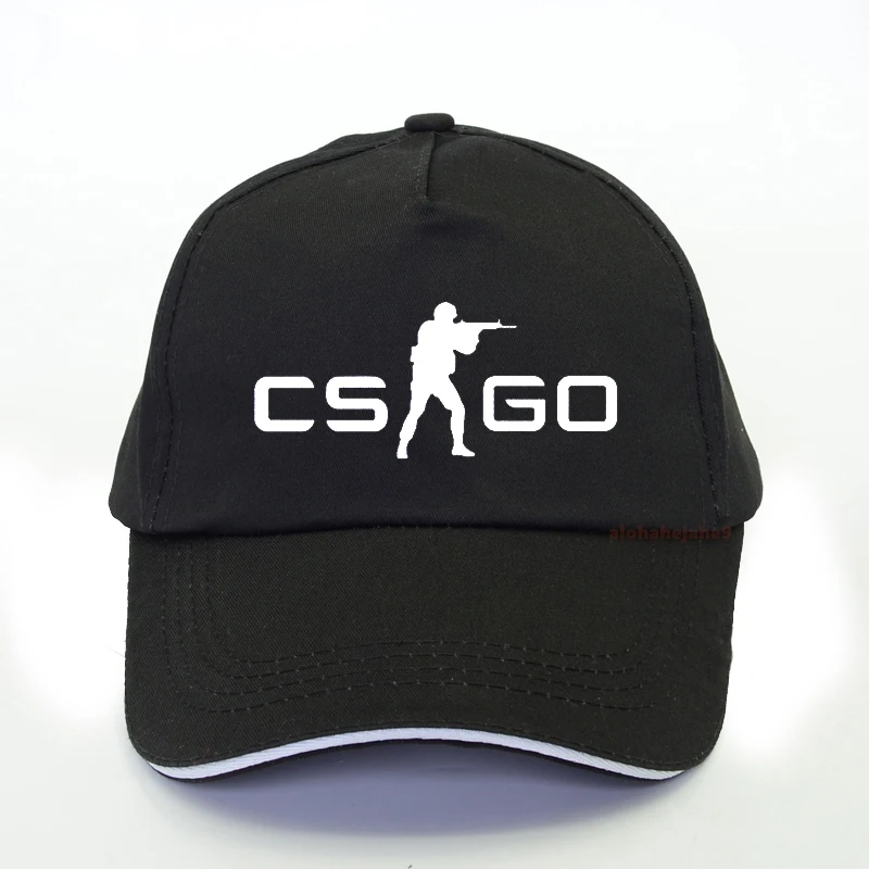 CS GO геймеров мужские и женские бейсболки кепки Летний Новый csgo папа шляпа 100%