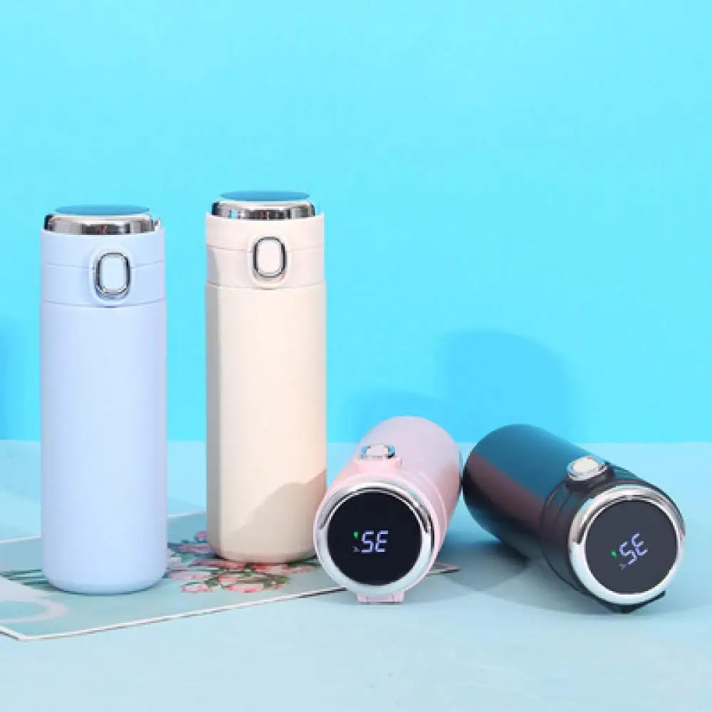 

Smart Thermos Stainless Steel with Temperature Display Insulation Kettle Childrens Vacuum Insulation Water Cup Insulation Teacup
