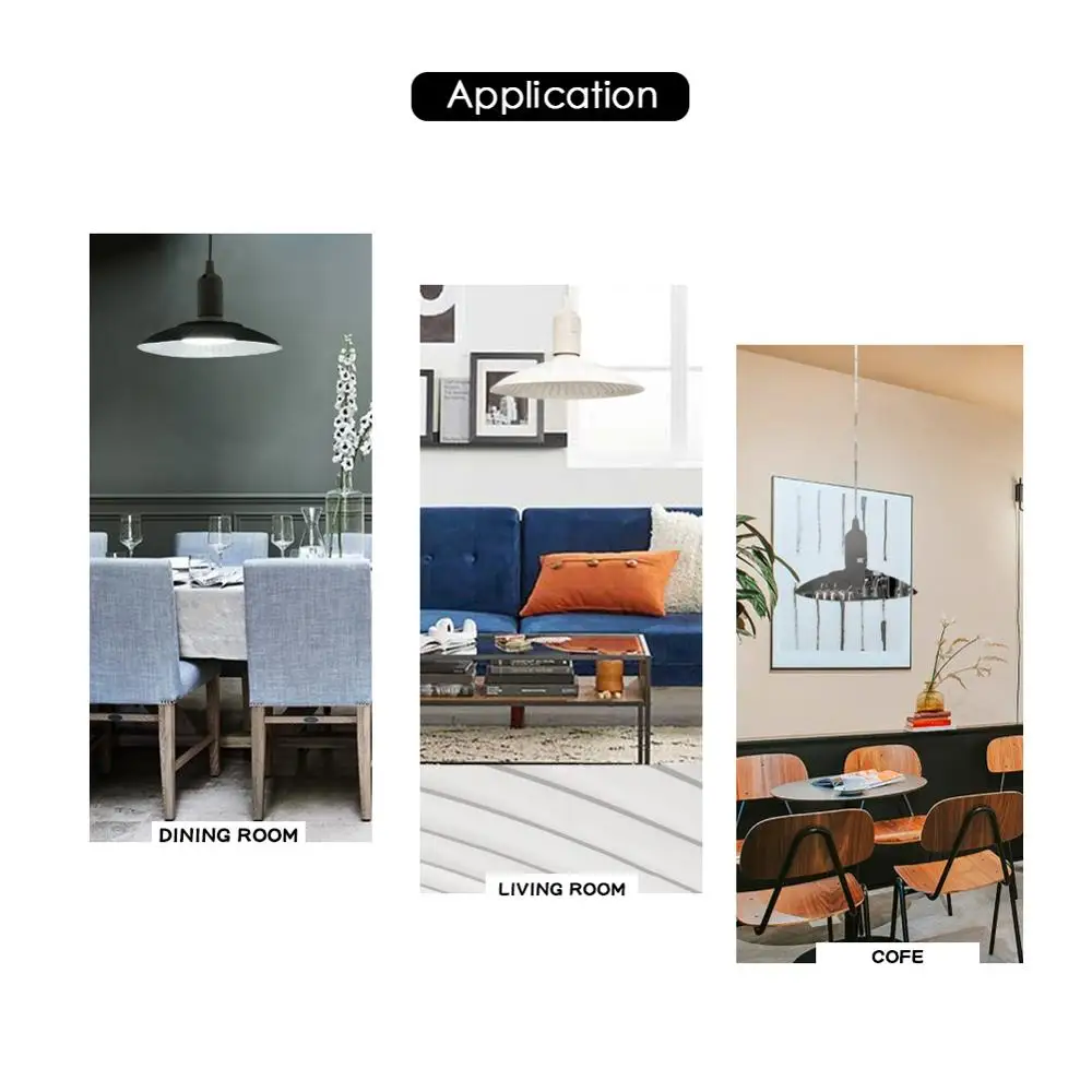 Светодиодсветильник лампа E27 30 Вт цветная Подвесная 220 В 240 в энергосберегающая