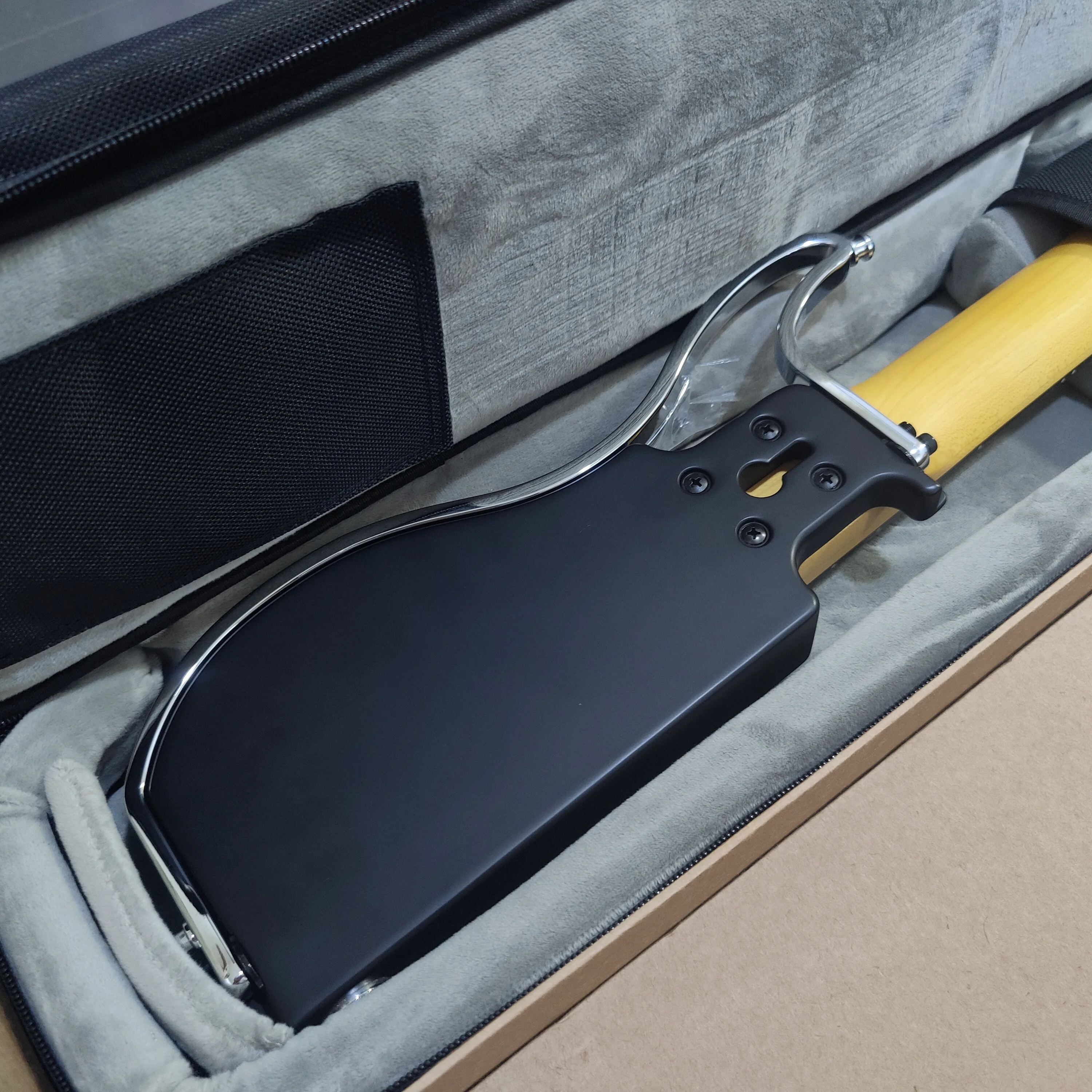 Складная Бесшумная электрическая гитара ALP складная безголовая со свинцовым