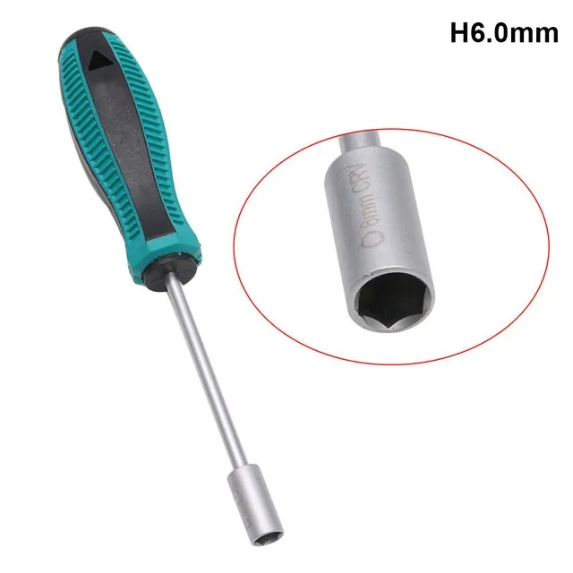 

3-6mm Metal Screwdriver Hex Key Socket Screwdriver Socket Screwdriver Hand Tool