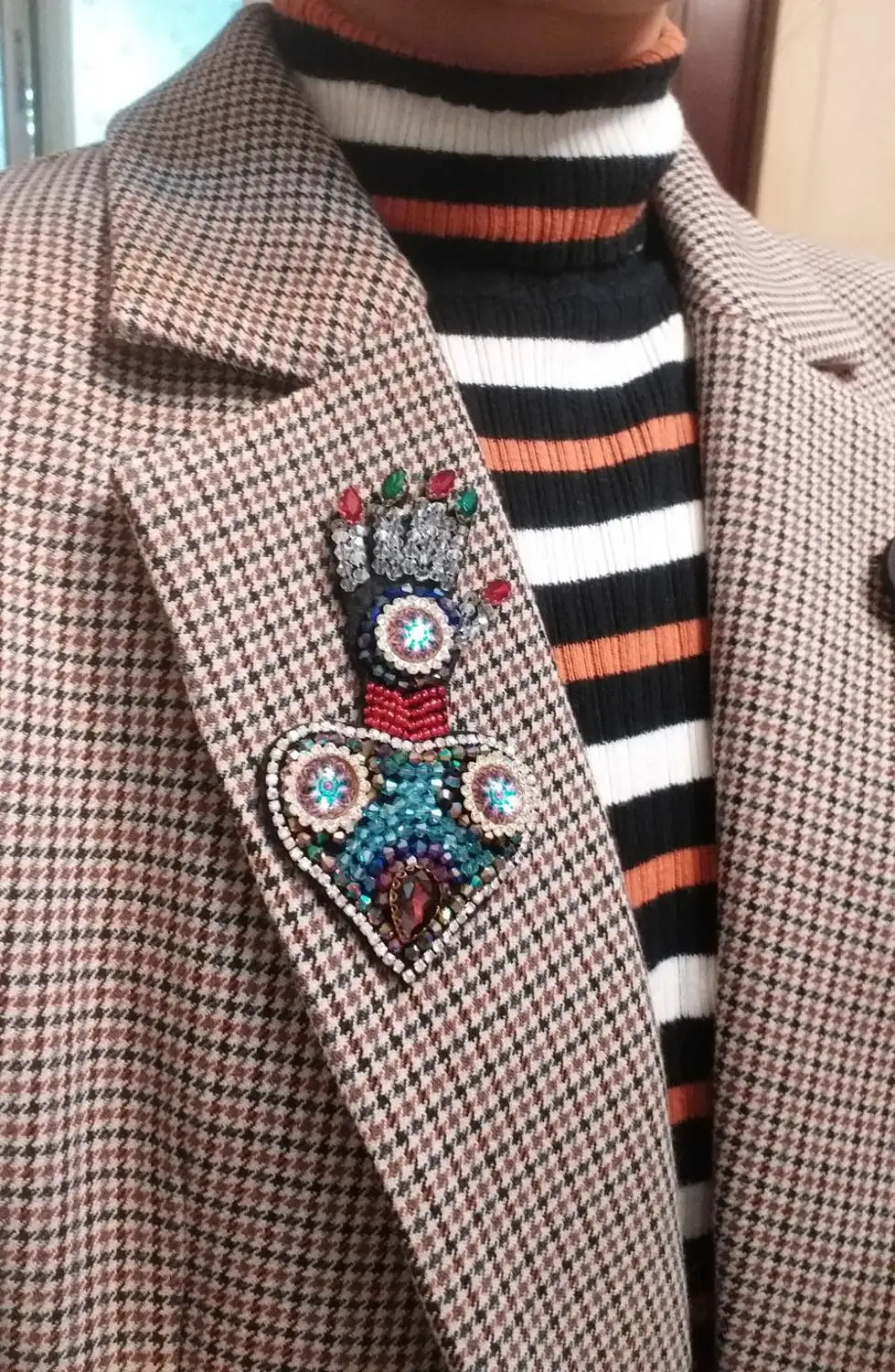 Модный чехол типа сделай сам Сердце бисером патчи для одежды Бесплатная доставка