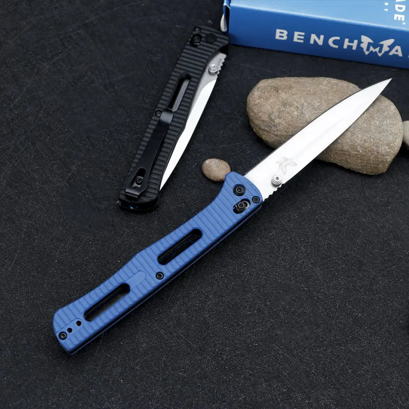 

Benchmade 7800 Folding Knife 440C Multifunctional Self Defense Pocket Knives Outdoor Camping Survival Portable EDC DJ21