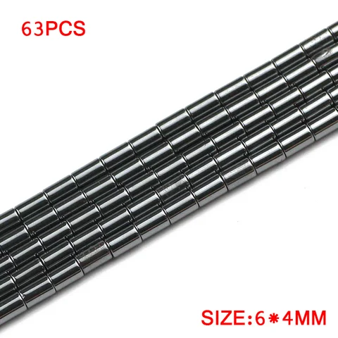 Бусины JHNBY черный гематит 1-8 мм