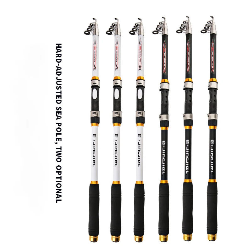 

Telescopic Rock Fishing Rod Spinning fly Carp Feeder carbon fiber Pesca 3M 2.7M 2.4M 2.1M Mini travel Rod Reel se fishing