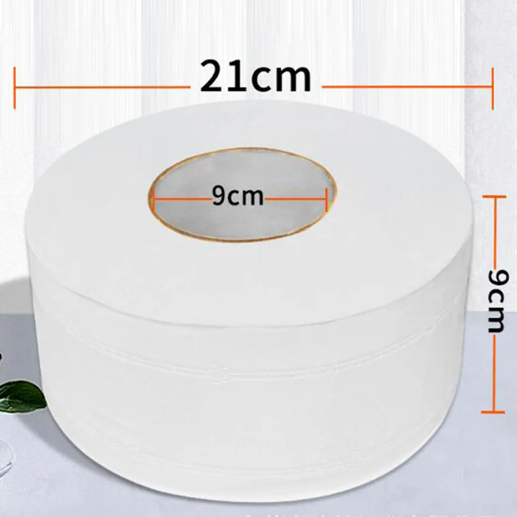 

Household Toilet paper White Thicken Large-Volume Hand Toilet Towels Roll Hand Clean Tissues Napkin Papier Toilette Papel
