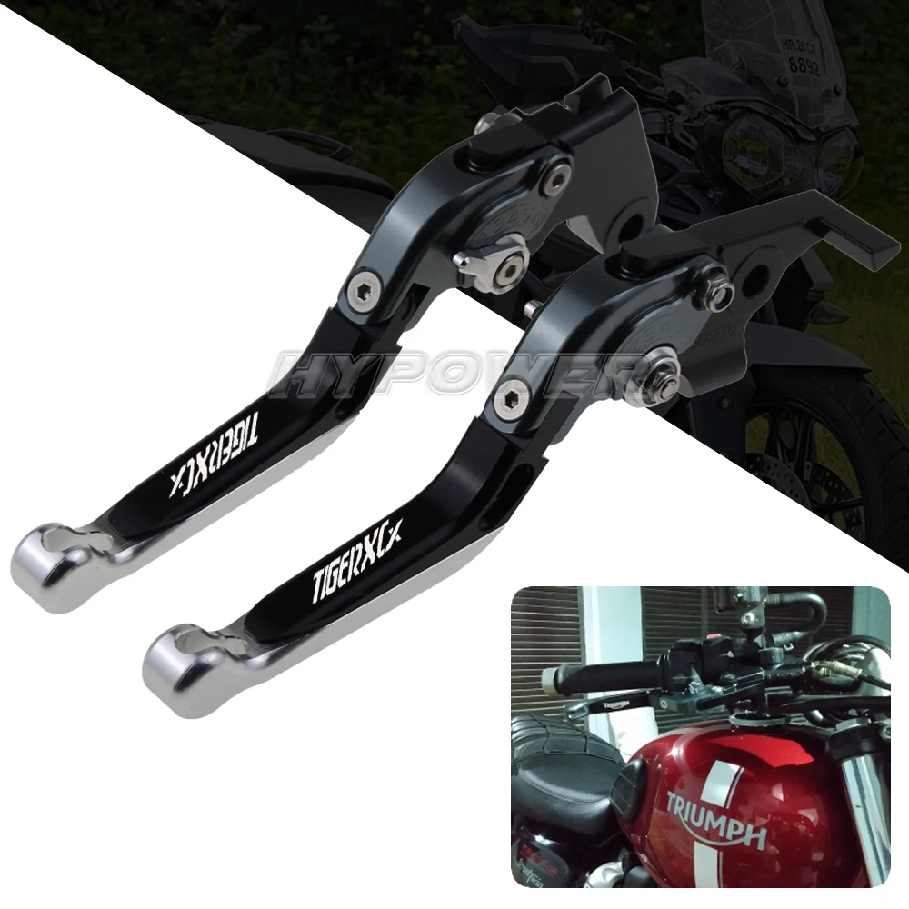 Для Triumph TIGER 800/XC 2011 2012 2013 2014 Регулируемый складной выдвижной тормозной рычаг