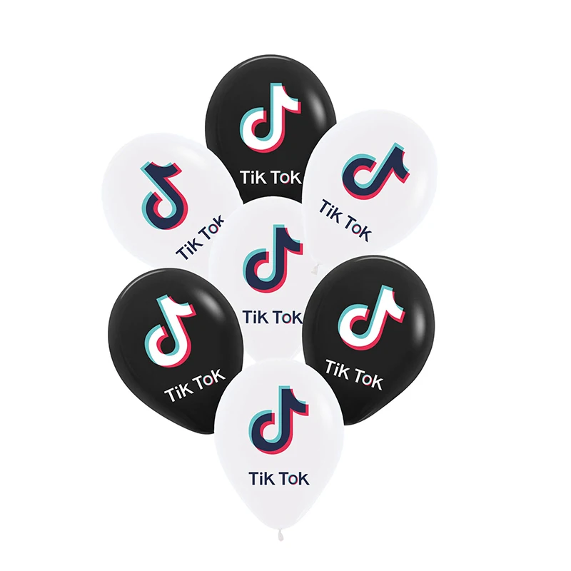 2021 Горячая TikTok для детей с днем рождения вечерние украшения поставки тема шары