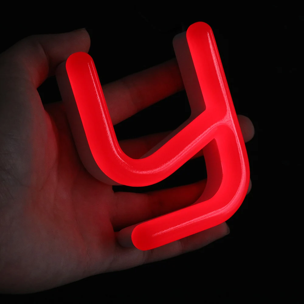 Акриловые светодиодные буквы неоновые вывески подсветка лица рекламная вывеска