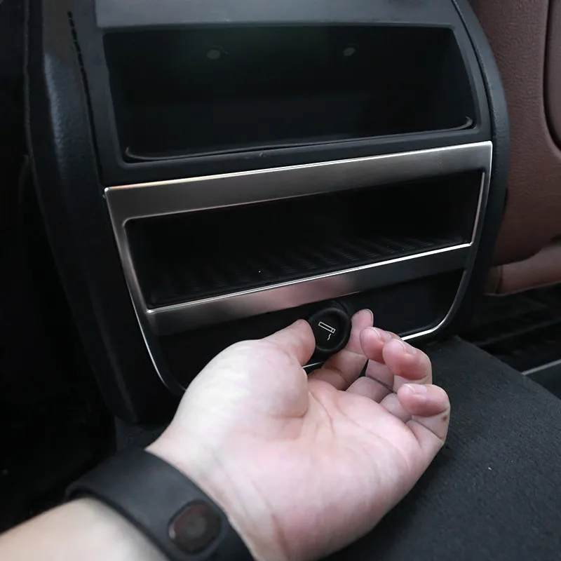 Автомобильный подлокотник задние вентиляционные отверстия декоративная крышка