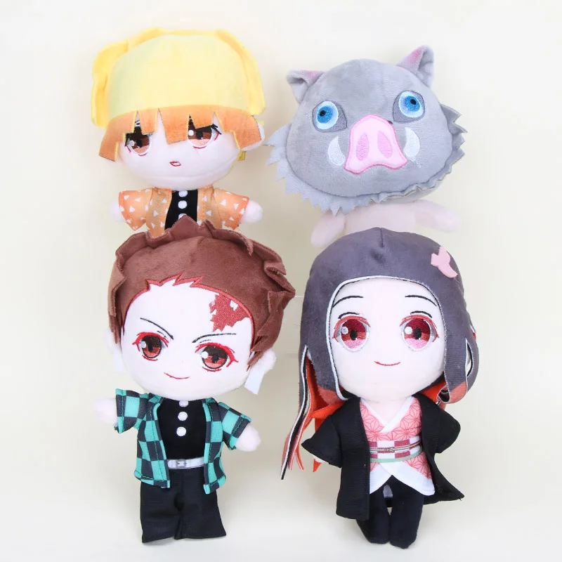 20 см аниме Demon Slayer Kimetsu no Yaiba Kamado Nezuko Tanjirou Agatsuma Zenitsu плюшевые куклы диван