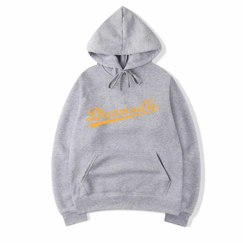 Новинка; худи Для мужчин хип-хоп DREAMVILLE Коул Логотип с капюшоном Swag письмо флисовые J худи с принтом Cole зимние толстовки с капюшоном Для мужчин пуловер