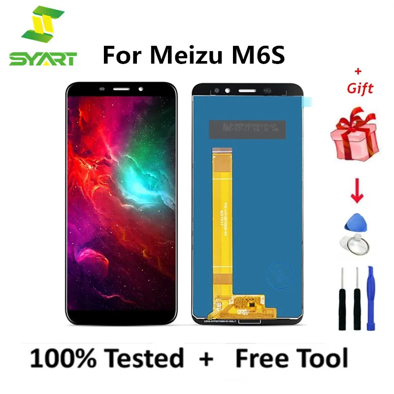 

ЖК-экран для Meizu M6S Meilan S6 Mblu S6 M712H M712Q ЖК-экран дисплей + сенсорная панель дигитайзер Рамка для M6s Mblu S6