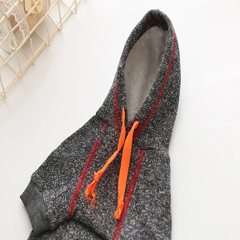 

Casual dog clothing one-sided velvet snowflake with cap and rope for pet dog clothes dog clothes