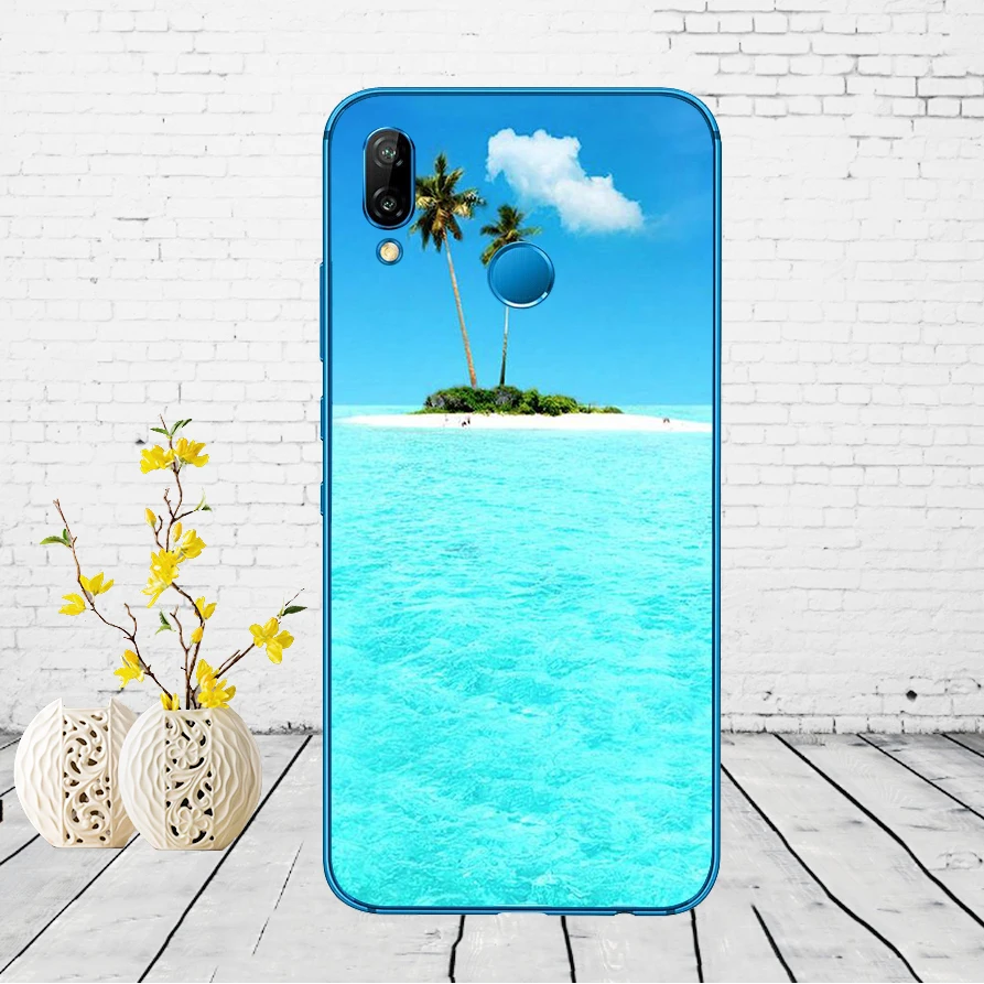 Huawei P20 Lite чехол 5,84 дюйма huawei P20 Lite мягкая резина, термопластичный полиуретан силиконовый чехол для телефона huawei P20 Lite чехол для сумки - Color: G44