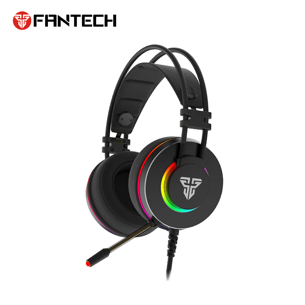 Fantech HG23 USB 7 1 виртуальный объемный звук Игровая гарнитура наушники с микрофоном