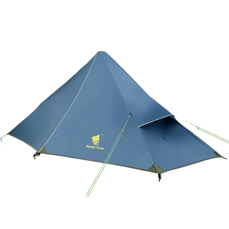 

waterproof camping single outdoor trekking triangle teepee pyramid tent naturehike 1 person tent