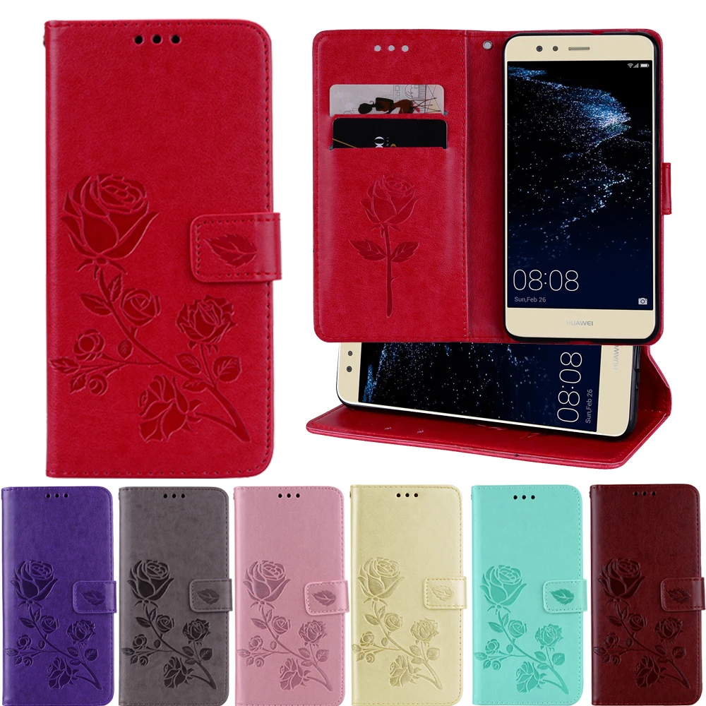 Фото Кожаный чехол-бумажник чехол для Huawei P8 P9 P10 Lite Mini Nova 2i Honor 8 7X 6X 6A 5A 5C Pro Mate 10 SE Y3 Y5 II Y6 GR5